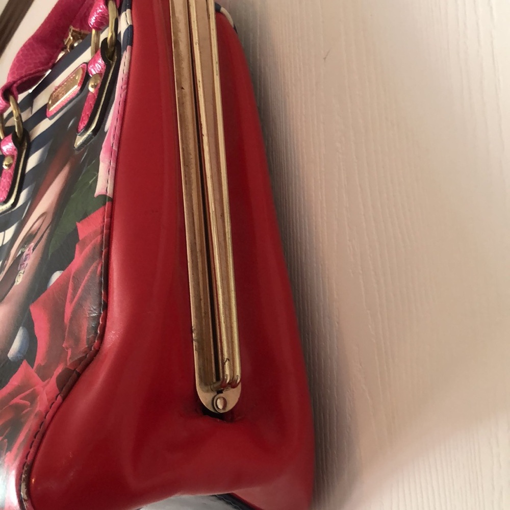 Women’s Nicole Lee Y2k rare artsy Unique USA clutch handbag purse - Picture 7 of 16